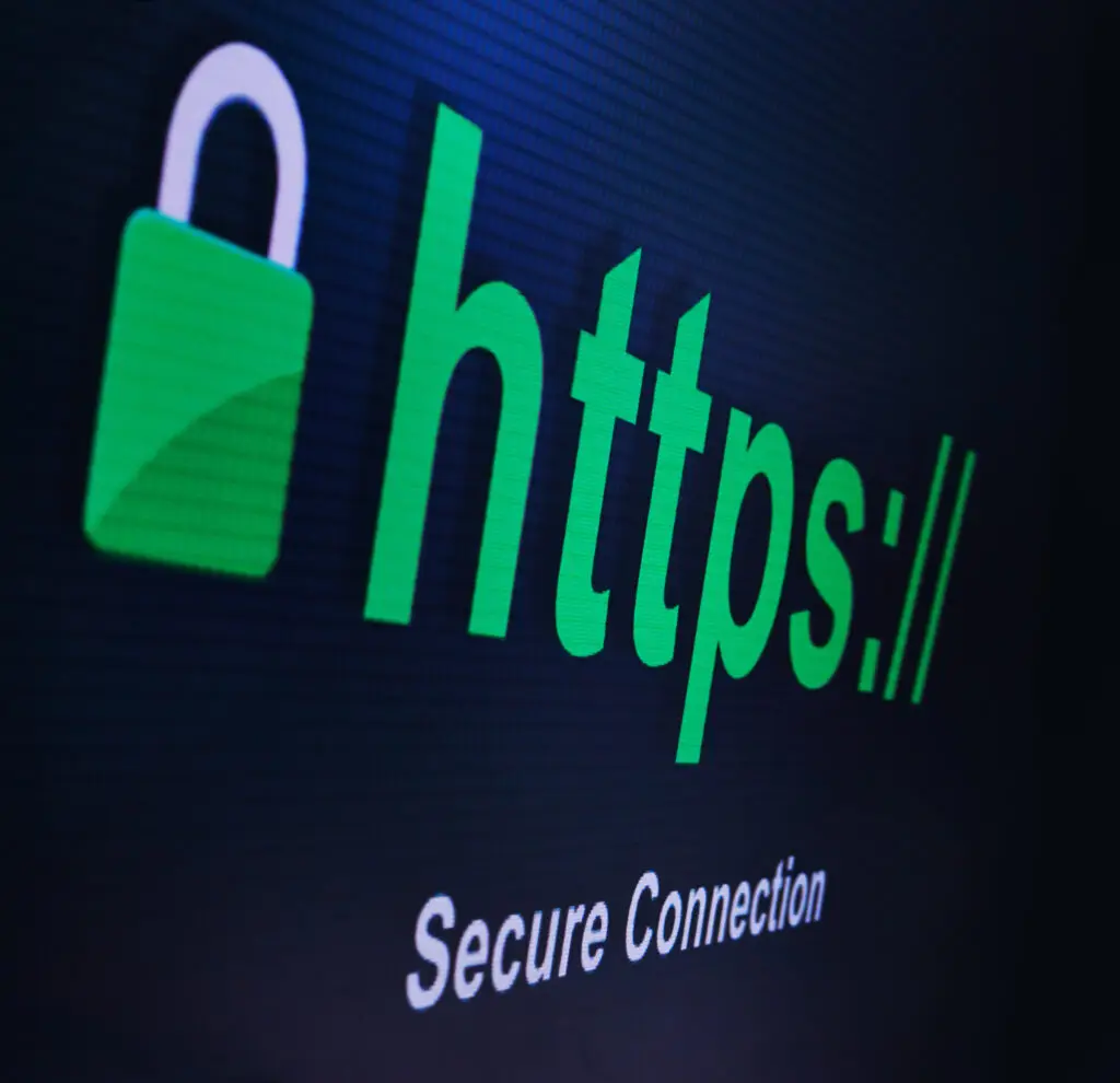 An SSL certificate helps secure your site